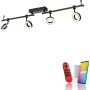 Paul Neuhaus LOLASMART-BILEDA 12076-18 Spotlampa 4x23,5W/LED 2700-5000k 2600lm ip20