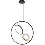 Altavola Design Seppia LA115/X_62_1+2_3k_black_gold Hängande lampa 1+2x45W/LED 3000K 2750lm IP20