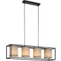 Paul Neuhaus RAVEN 15305-18 Hängande lampa 4x25W/E27 ip20