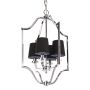 Cosmolight NEW YORK 1 P04380CH-BK Ljuskrona 4x40W/E14 IP20