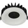 TK Lighting NEXUS 18132 Inbyggd downlight 1x18W/LED 3000/4000/6000 K 1129lm IP20