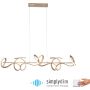 Paul Neuhaus CURLS 19033-60 Hängande lampa 4x45W/LED 3000k 5320lm ip20