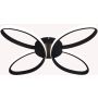 Zuma Line ROSENTRA C241060002 Taklampa 1x28W/LED 3000k 1900lm ip20