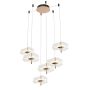 Altavola Design Mariposa LA102/CO6 Hängande lampa 6x36W/LED 3000K 2160lm IP20
