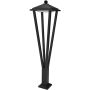 Italux Bons OFL-22474-L-BK Stående lampa 1x12W/LED 3000K 590lm IP54
