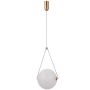 Italux Rastia PND-34361-L-HBR-OPAL Hängande lampa 1x12W/LED 3000K 1300lm IP20