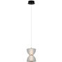 Italux Tica PND-83949-1-BK Hängande lampa 1x8W/LED 3000K 430lm IP20