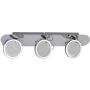 Italux Alessio HP-503AC-03-998B CH Spotlampa 3x5W/LED 3000K 400lm IP20