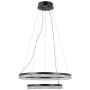 Italux Barlo PND-34526-2L-BK Hängande lampa 2x36W/LED 3000K/4000K/6000K 3100lm IP20
