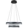 Italux Morte PND-34535-2L-BK Hängande lampa 2x70W/LED 3000K/4000K/6000K 4900lm IP20