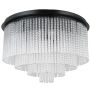 Italux Naute PLF-40931-9A-BK Taklampa 9x40W/E14 IP20