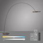Paul Neuhaus PURE CLIPSE-BOW 562-34 Golvlampa 2x20W/LED 2200-5000k 1100lm ip20