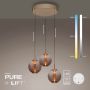 Paul Neuhaus PURE E-Infinity 2222-97 Hängande lampa 3x7W/LED 2200-5000k 560lm ip20