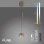 Paul Neuhaus PURE FALLING RINGS 2503-97 Hängande lampa 1x8W/LED 2200-5000k 310lm ip20