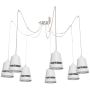 Milagro APOLLO MLP775 Hängande lampa 7x60W/E27 IP20