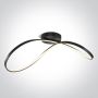 One Light Decorative 63154A/B/W Taklampa 1x40W/LED 3000K 2800lm IP20