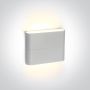 One Light Outdoor Slim Range Up & down 67376/W/W Konsollampa 2x3W/LED 3000K 210lm IP54