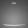 Altavola Design Ledowe okręgi LA073/P_100_in_3k_silver Hängande lampa 1x38W/LED 3000K 2280lm IP44