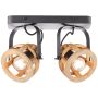 Brilliant MATRIX WOOD 86613/76 Spotlampa 2x28W/E14 IP20