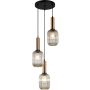 Italux ANTIOLA PND-5588-3AM-BRO+AMB Hängande lampa 3x40W/E27 IP20