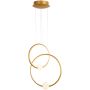Italux LOZANNA PND-20112035-2B-GD Hängande lampa 2+2x44,8W/LED 3000K 2420LM IP20