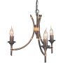 Elstead Lighting BAMBOO BB3-BRZ-PATINA Ljuskrona 3x60W/E14