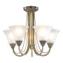 Dar Lighting BOSTON BOS05 Ljuskrona 5x60W/E14 IP20