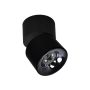 Light Prestige Brema LP-2626/1RM BK movable Ytmonterad downlight 1x10W/LED 3000K|4000K|6000K 873lm IP20