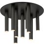 Zuma Line LOYA C0461-09C-P7P7 Taklampa 9x5W/LED 3000K 4050LM IP20