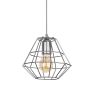 TK Lighting DIAMOND SILVER 4202 Hängande lampa 1x60W/E27