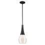 Kichler Deela KL-DEELA-P-BK Hängande lampa 1x60W/E27 IP20