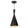 Light Prestige Garda LP-42011/1P CZARNY Hängande lampa 1x60W/E27 IP20