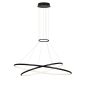 Light Prestige Halifax LP-940/2P BK CCT Hängande lampa 2x45W/LED 3000K|4000K|6000K IP20