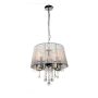 Light Prestige Mona LP-5005/5P srebrna Ljuskrona 5x40W/E14 IP20