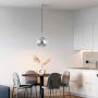 Light Prestige Palla LP-2844/1P S CH Hängande lampa 1x40W/E14 IP20