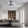 Light Prestige Roma LP-1345/5P BK Hängande lampa 5x40W/E14 IP20