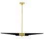 King Home APOLLO MD21419-2M.BLACK.GD Hängande lampa 2x40W/E27 IP20