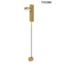 King Home MOOSEE CLARID GOLD MSE010400206 Konsollampa 1x8W/LED 3000K 640LM IP20