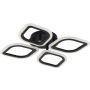 Zuma Line ILLUMIA MS236040R-BK Taklampa 4x30W/LED 3000-6000k 2200lm