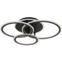 Zuma Line LUNAR MS238130-BK Taklampa 4x55W/LED 3000-6000k 4100lm