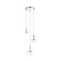 Zuma Line ENCELADUS P0428-03L-F4AC Hängande lampa 3x5W/LED 3000K 1500lm IP20