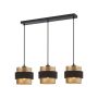 Italux Bans PND-27467-3-BK-GD Hängande lampa 3x40W/E27 IP20