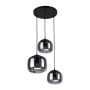 Italux Calto PND-67705-3-BK-SG Hängande lampa 3x40W/E27 IP20