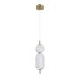 Italux Corado PND-81438-1C-GD Hängande lampa 1x15W/LED 3000K 1647lm IP20