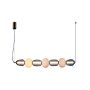 Italux Eris PND-98374-42W-GD Hängande lampa 1x42W/LED 3000K 7029lm IP20