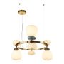 Italux Evans PND-94981-4B-GD Hängande lampa 1x33W/LED 3000K 3950lm IP20