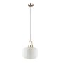 Italux Fosse PND-408817-1-HBR-WH Hängande lampa 1x40W/E27 IP20