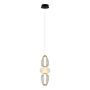 Italux Gastel PND-74937-3-BK Hängande lampa 1x16W/LED 3000K 1000lm IP20