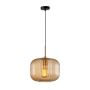 Italux Gavino PND-26476-1-BRO-AMB Hängande lampa 1x40W/E27 IP20