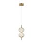 Italux Lazie PND-29038-2-GD Hängande lampa 2x10W/LED 3000K 1000lm IP20